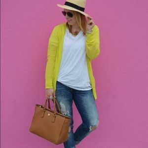 White sheer back tee